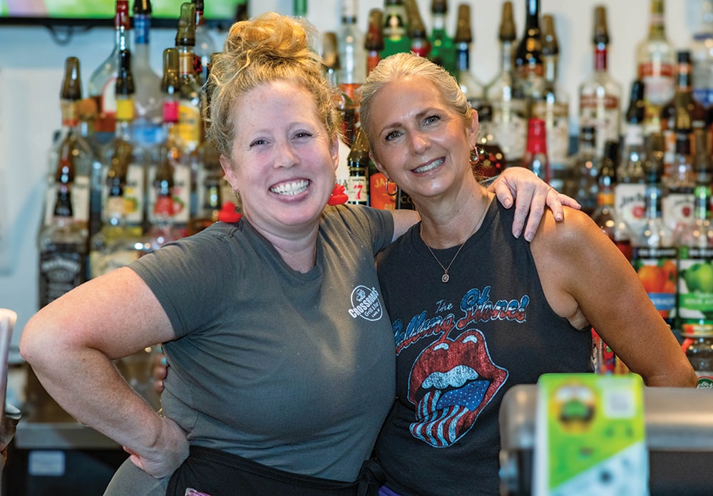 Rachel Schumaker & Kat Powers at Crossroads Grill & Bar